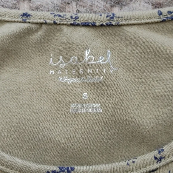 Isabel Maternity Tee Midi Dress - Picture 2 of 4